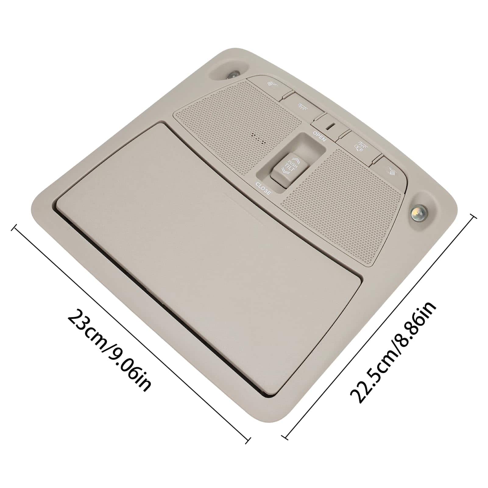 Ensamble de la consola del interruptor de techo solar de la - Imagen 8