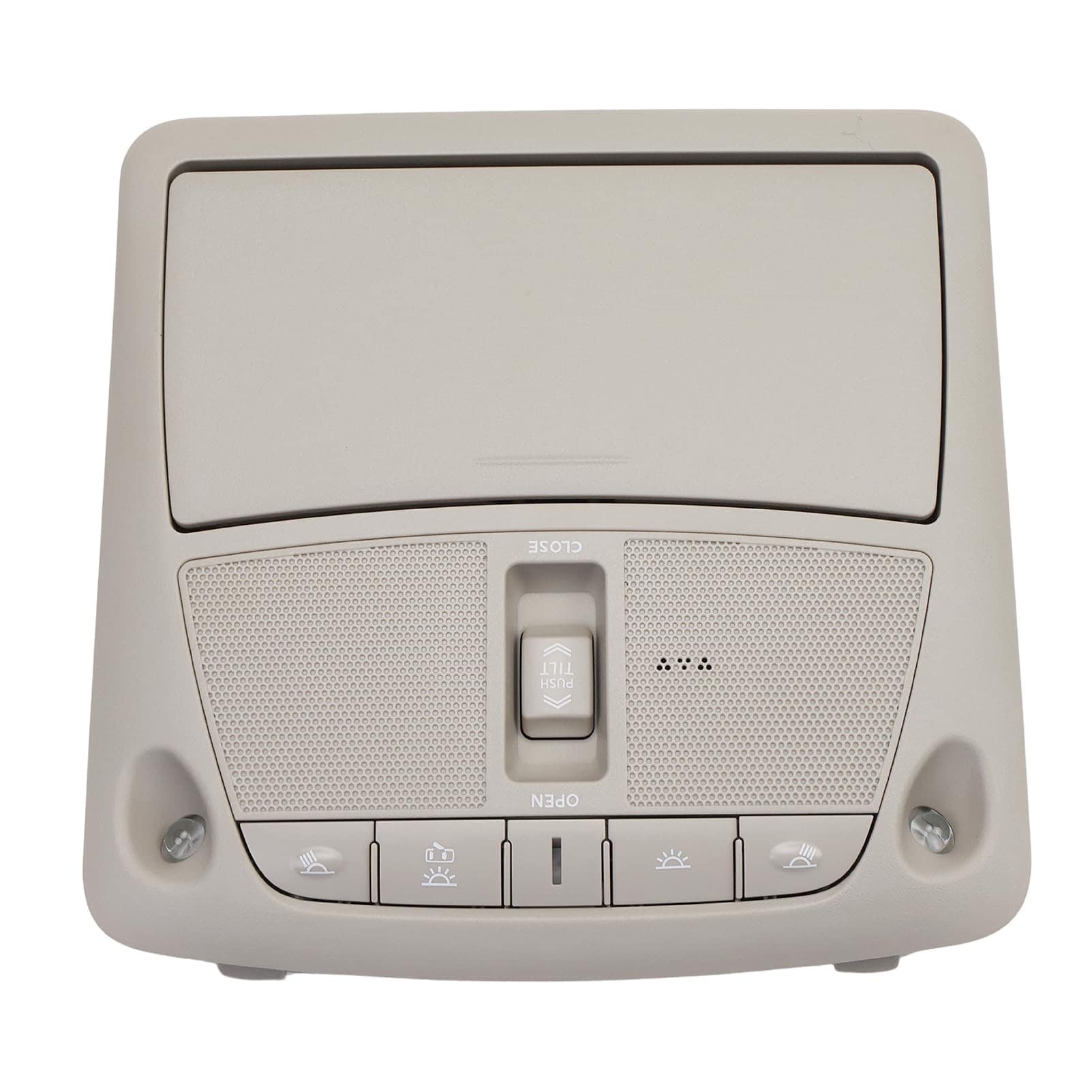 Ensamble de la consola del interruptor de techo solar de la