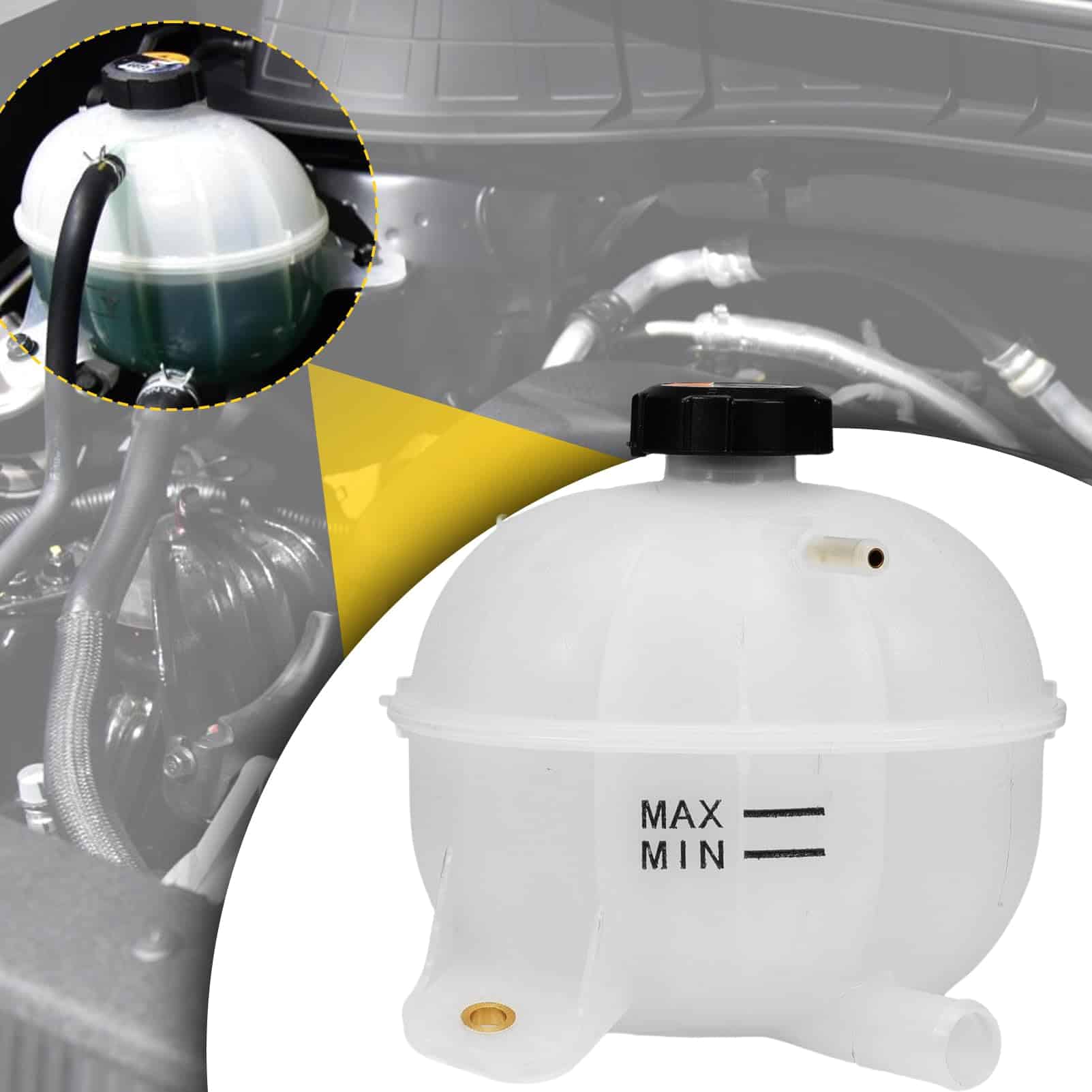 Botella de Desbordamiento del Refrigerante del Motor - Imagen 4