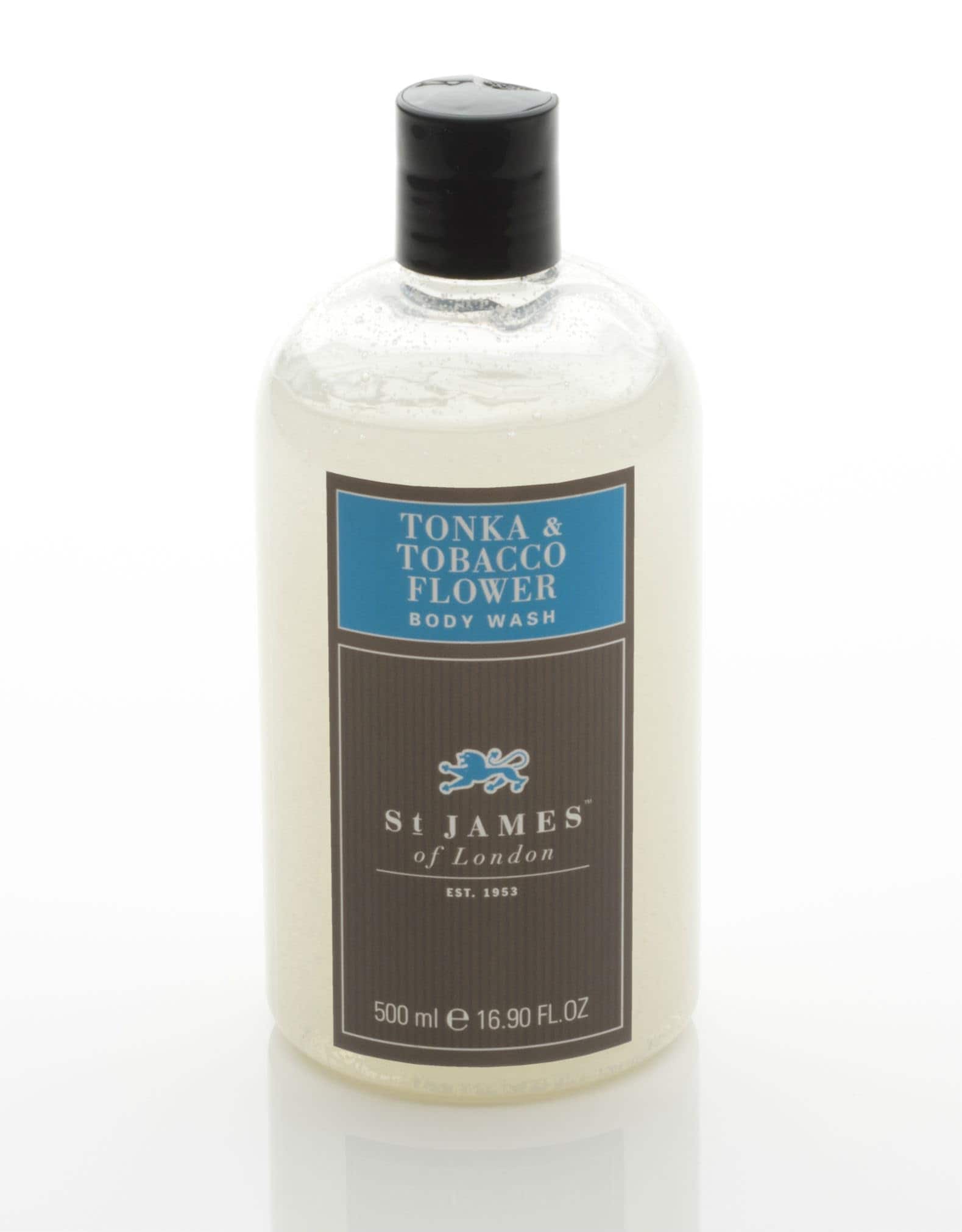 Gel de Baño Tonka & Tabaco St James of London, 16.9 fl oz