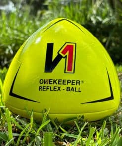 Pelota de Reflejos y Reacción de Fútbol ONEKEEPER - Blanco,