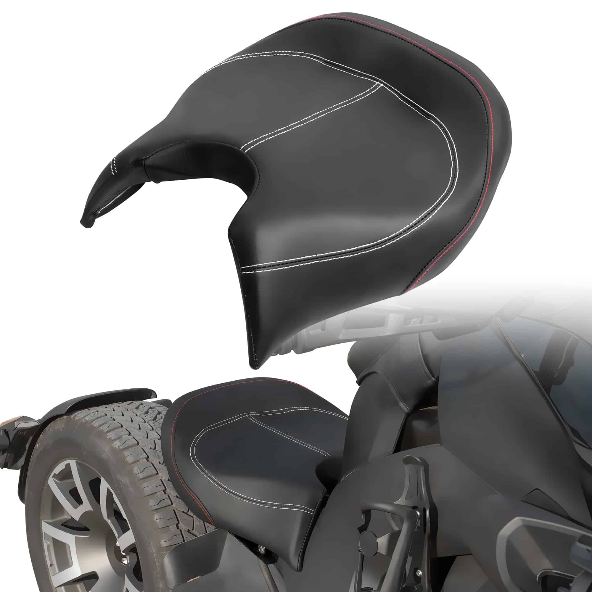 Asiento del Conductor para Can-Am Ryker 600 -Negro