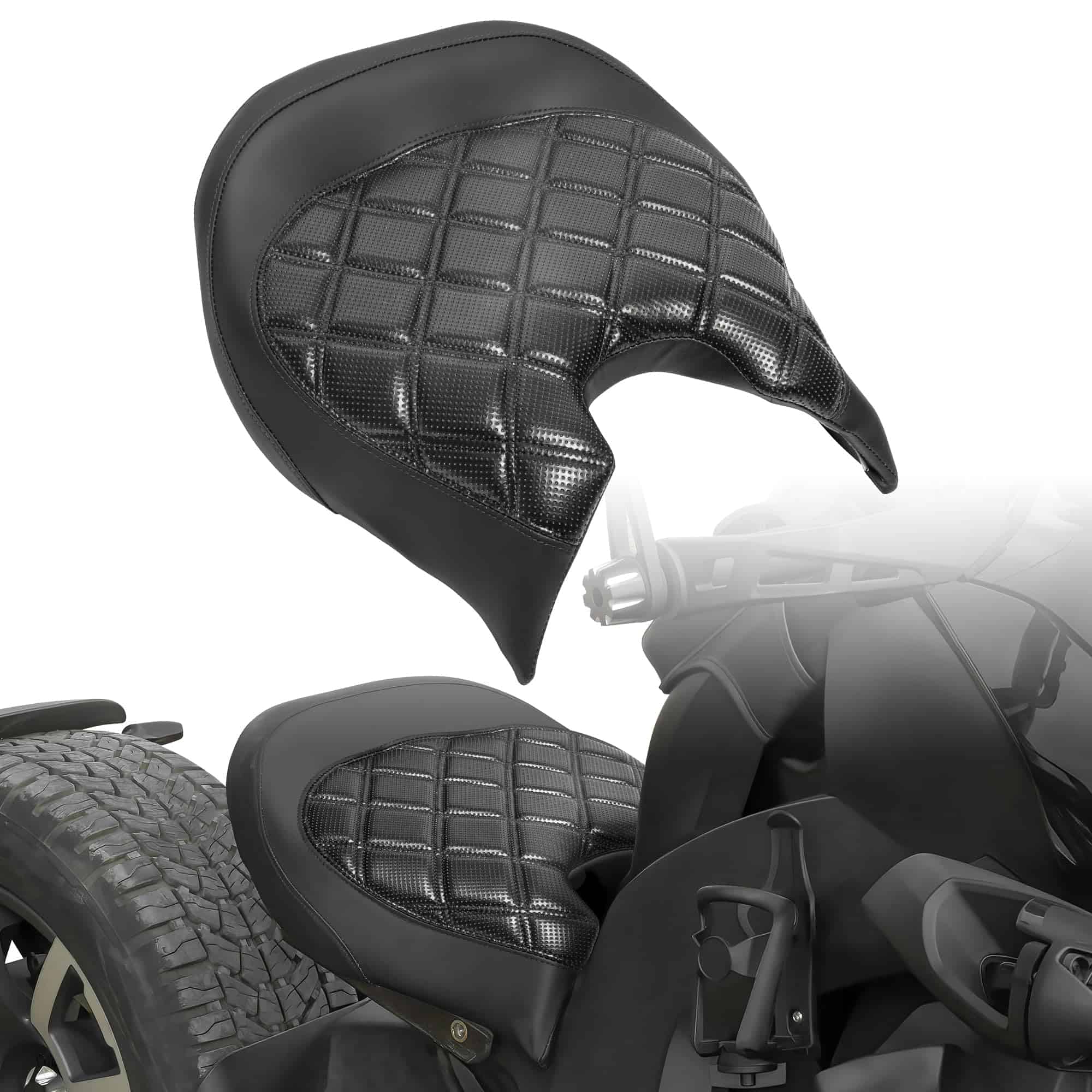 Asiento del Conductor para Can-Am Ryker 600 -Negro