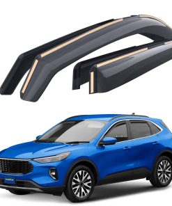 Deflectores de ventanas irrompibles -Humo premium