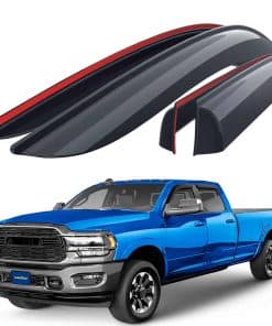 Deflectores de ventanas laterales irrompibles -Humo premium