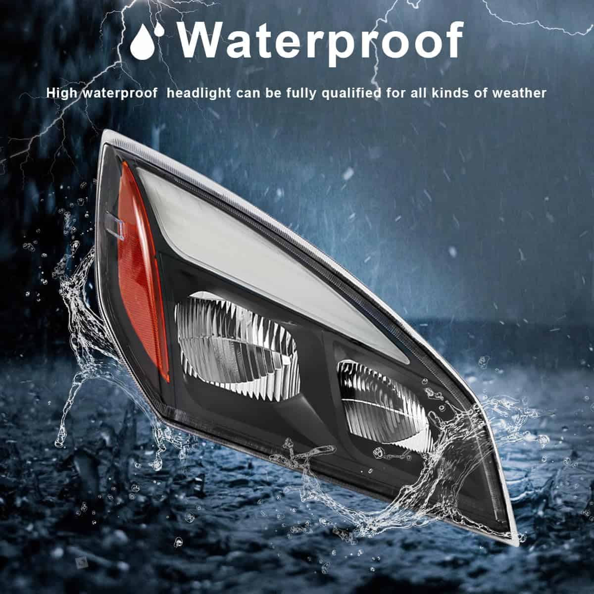 Faros halógenos derechos para Freightliner Cascadia - Imagen 5