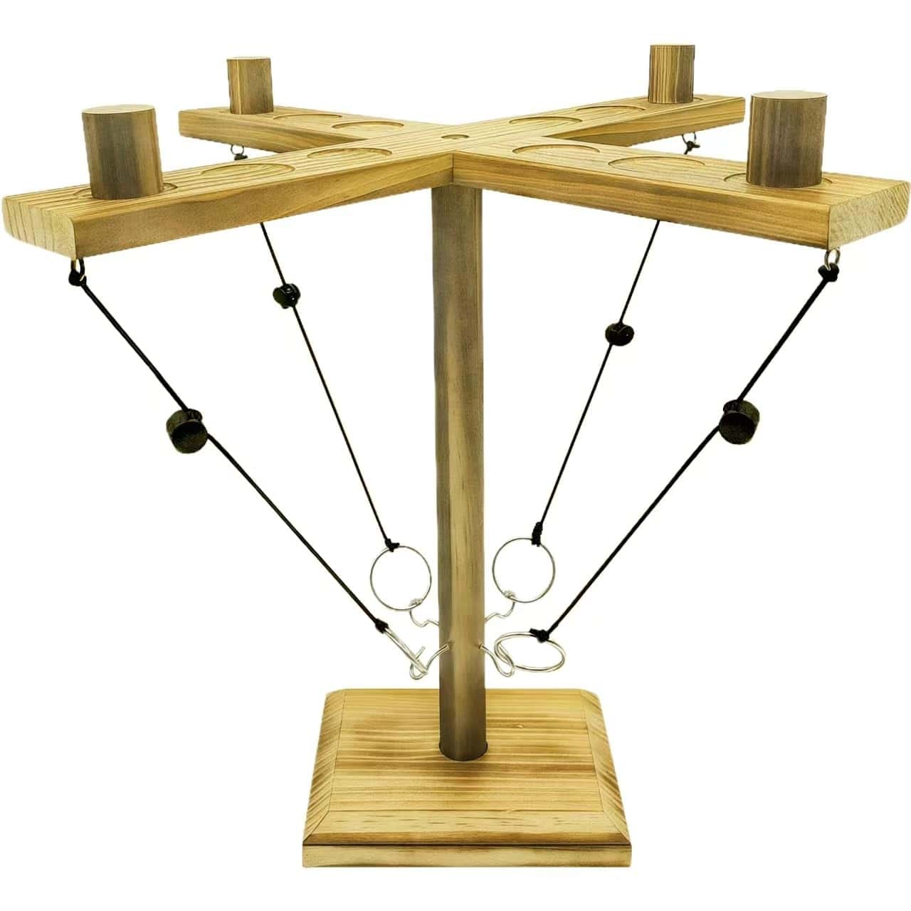 Juego de Lanzamiento de Anillas Cluok Ring Hook, Juego de