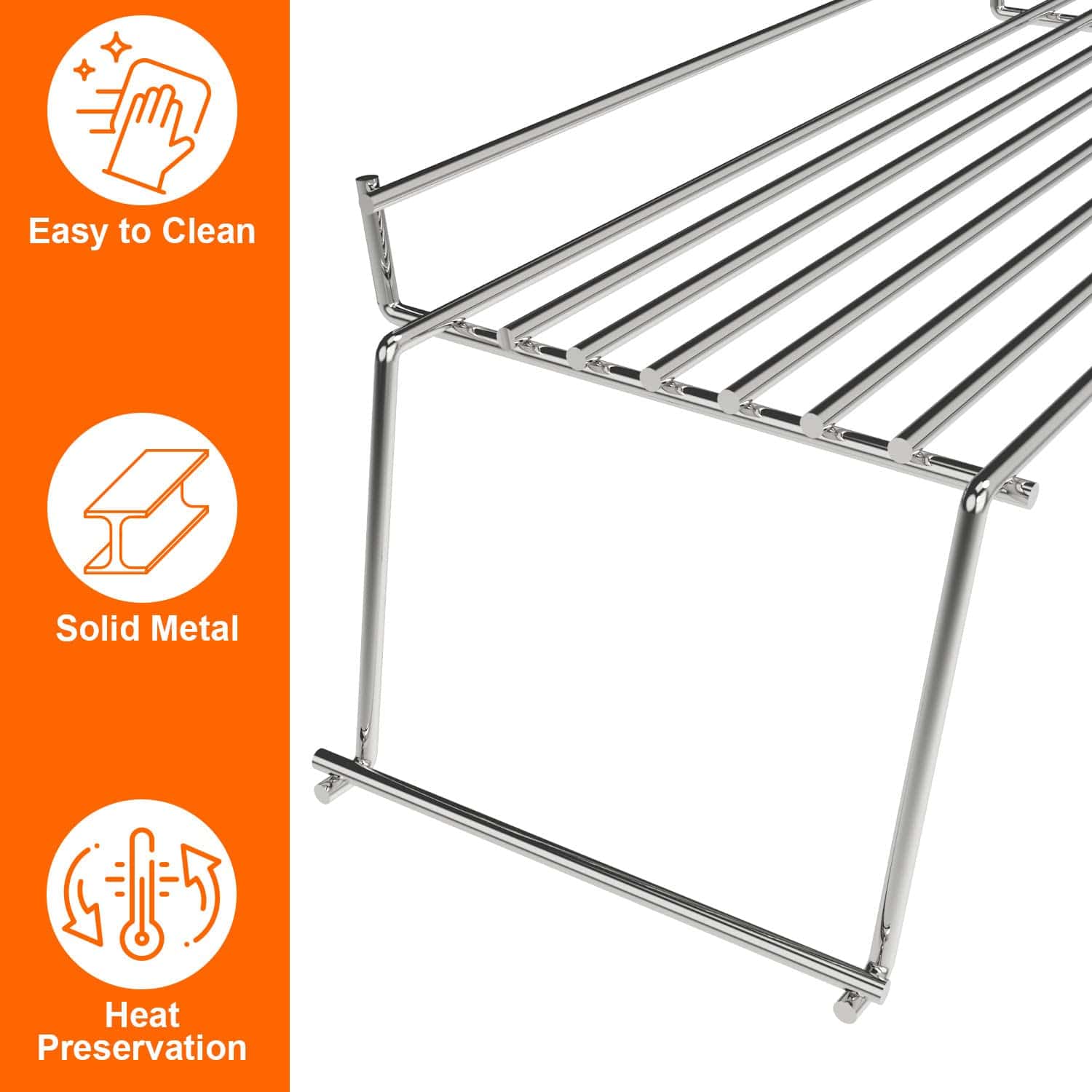 Parrilla de Calentamiento DELSbbq 65054 para Weber Genesis - Imagen 6