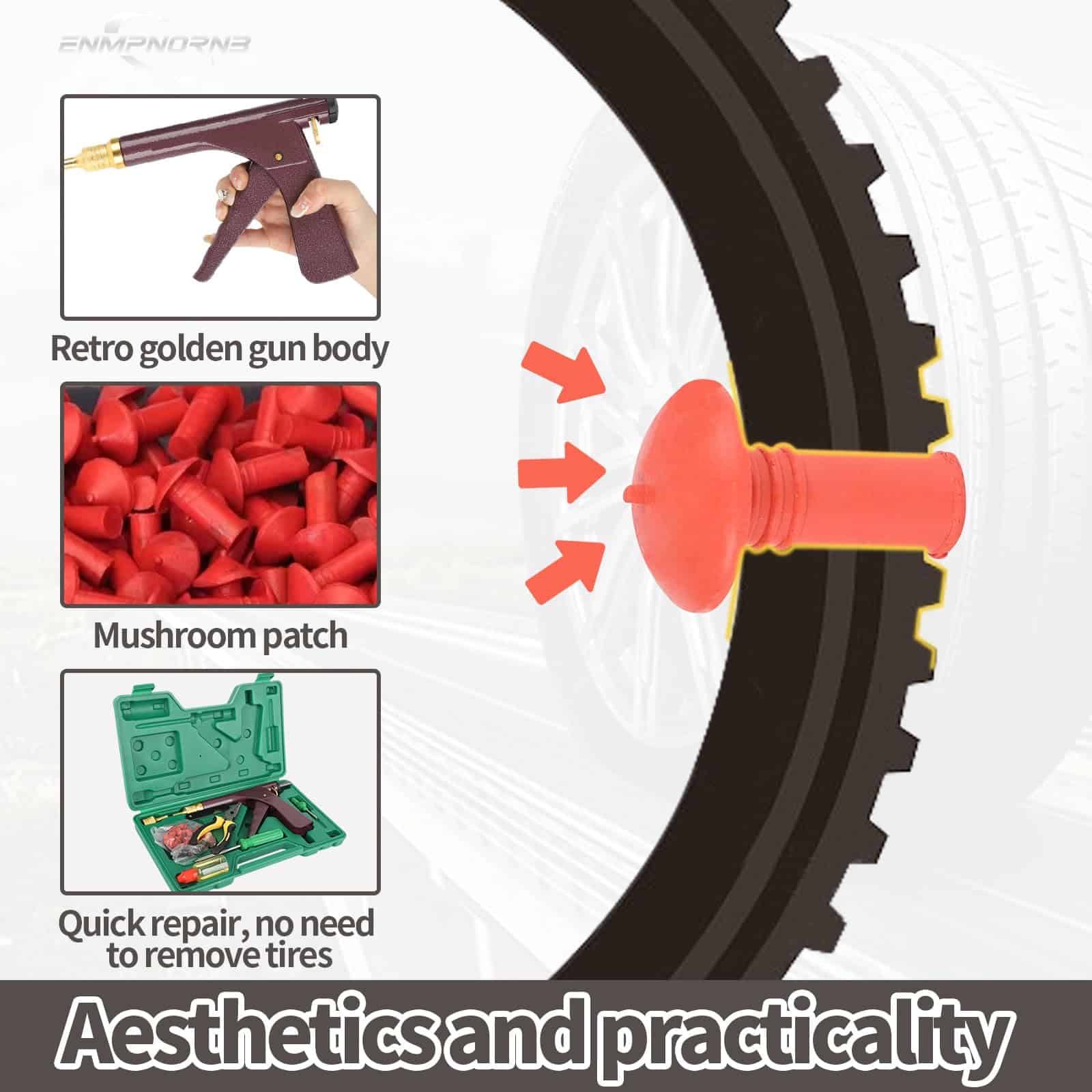 Kit de Reparación Definitivo para Neumáticos de Motocicleta - Imagen 7