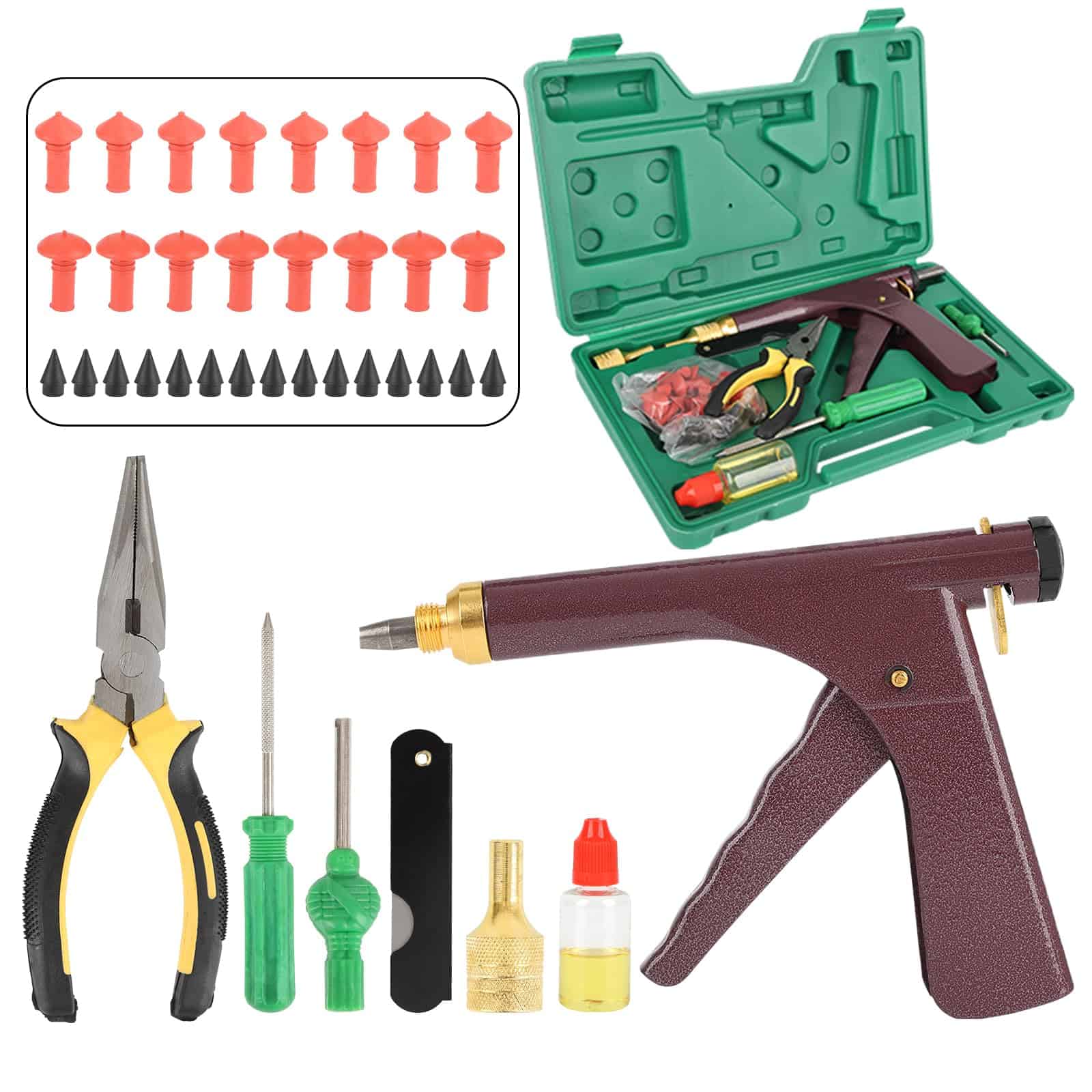 Kit de Reparación Definitivo para Neumáticos de Motocicleta