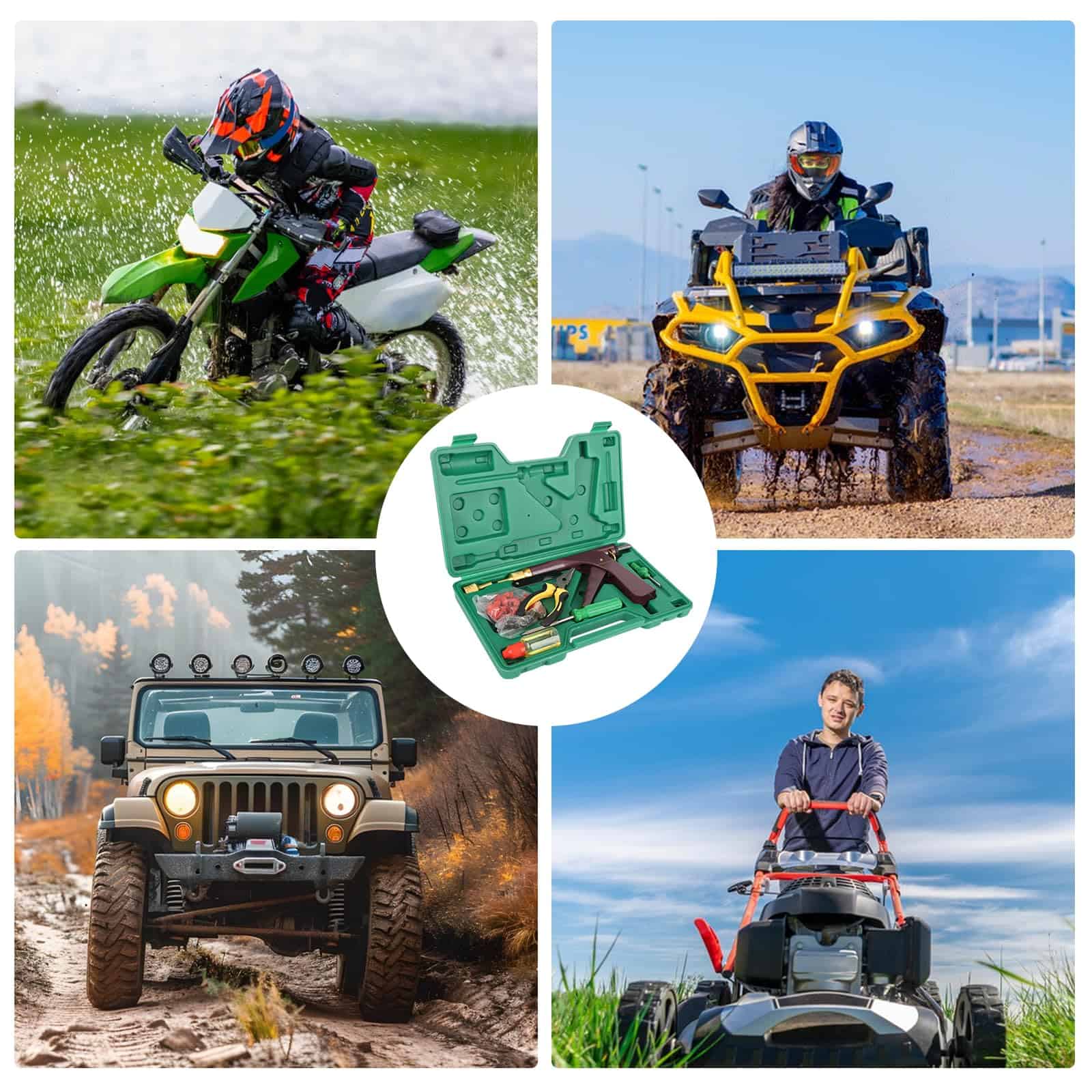 Kit de Reparación Definitivo para Neumáticos de Motocicleta - Imagen 3