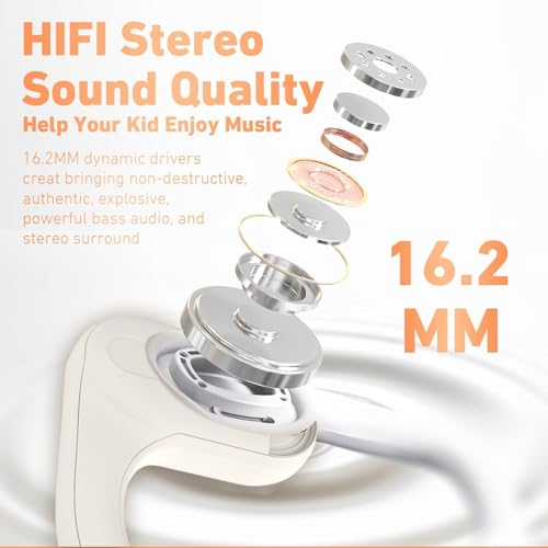 Auriculares inalámbricos para niños con protección de - Imagen 6