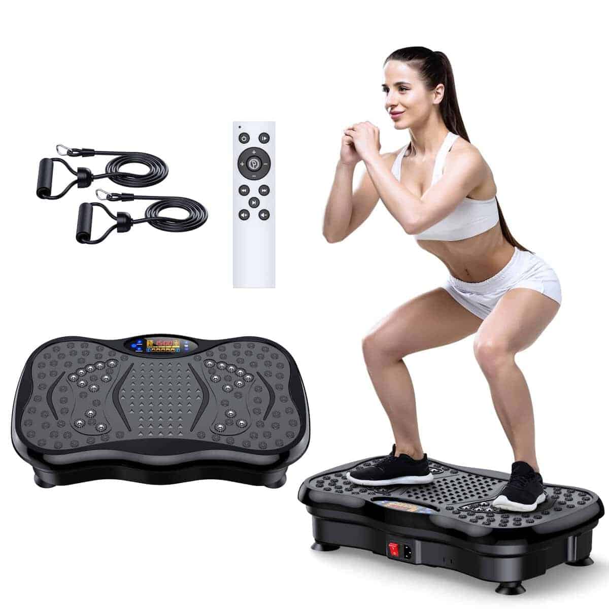 Placa de Vibración GMCXAX - Ejercicio de Cuerpo Completo