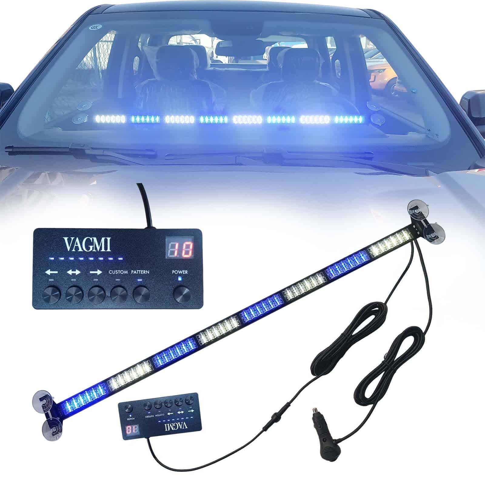 Barra de luces de advertencia LED VAGMI de 39 pulgadas para