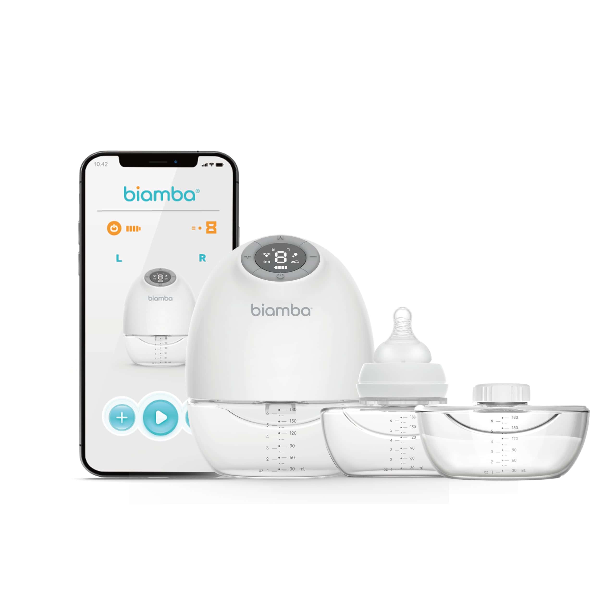 Extractor de Leche Portátil Manos Libres Biamba Pump Pro -