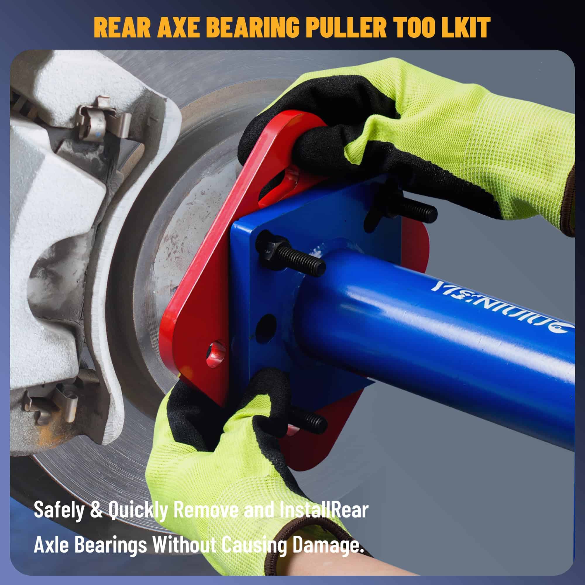 Extractor e instalador de rodamientos de eje trasero - Imagen 7