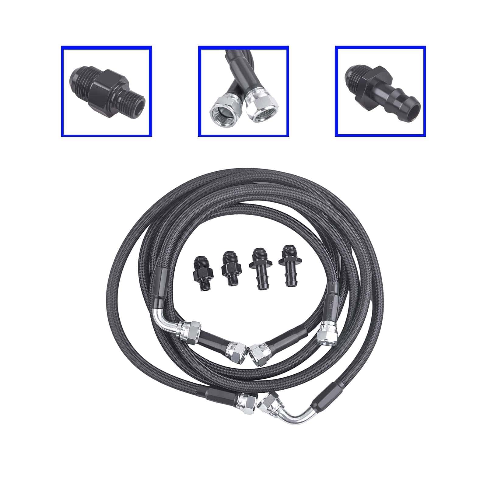 Kit de Líneas de Enfriador de Transmisión ZHSYMX 48RE para - Imagen 4