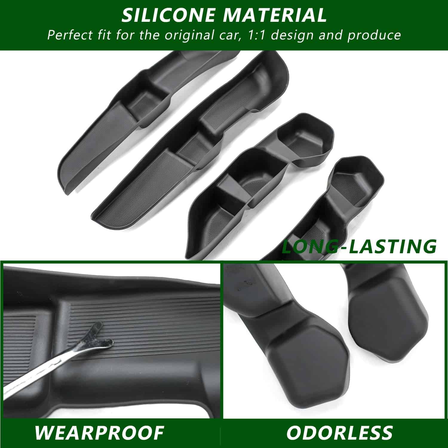 Bandeja de almacenamiento lateral para -Negro - Imagen 7