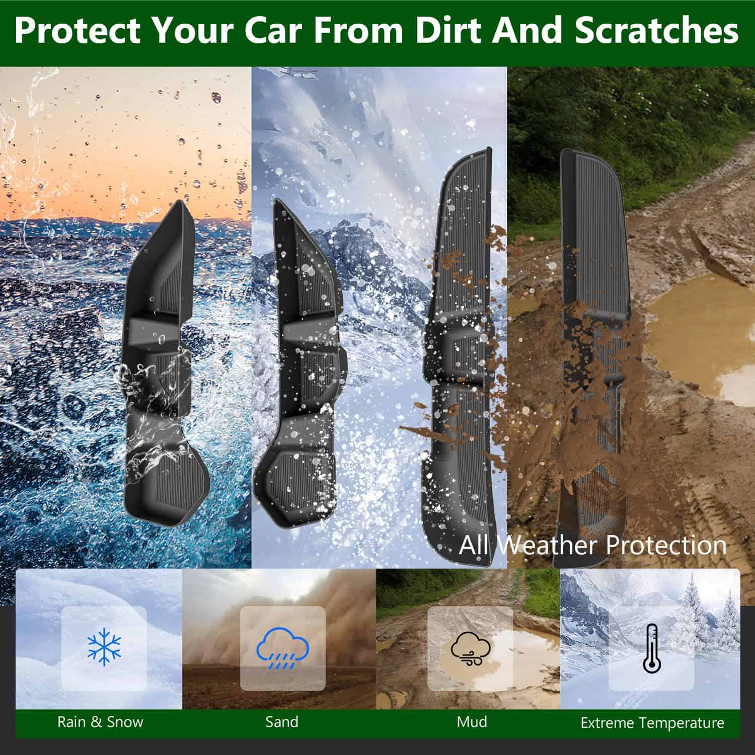 Bandeja de almacenamiento lateral para -Negro - Imagen 6