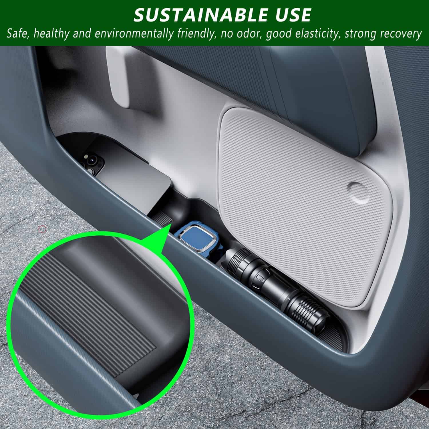 Bandeja de almacenamiento lateral para -Negro - Imagen 5