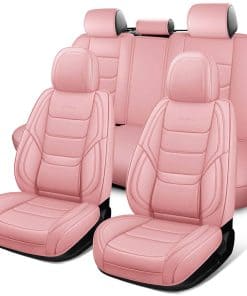 Fundas de asiento de automóvil de cuero impermeable