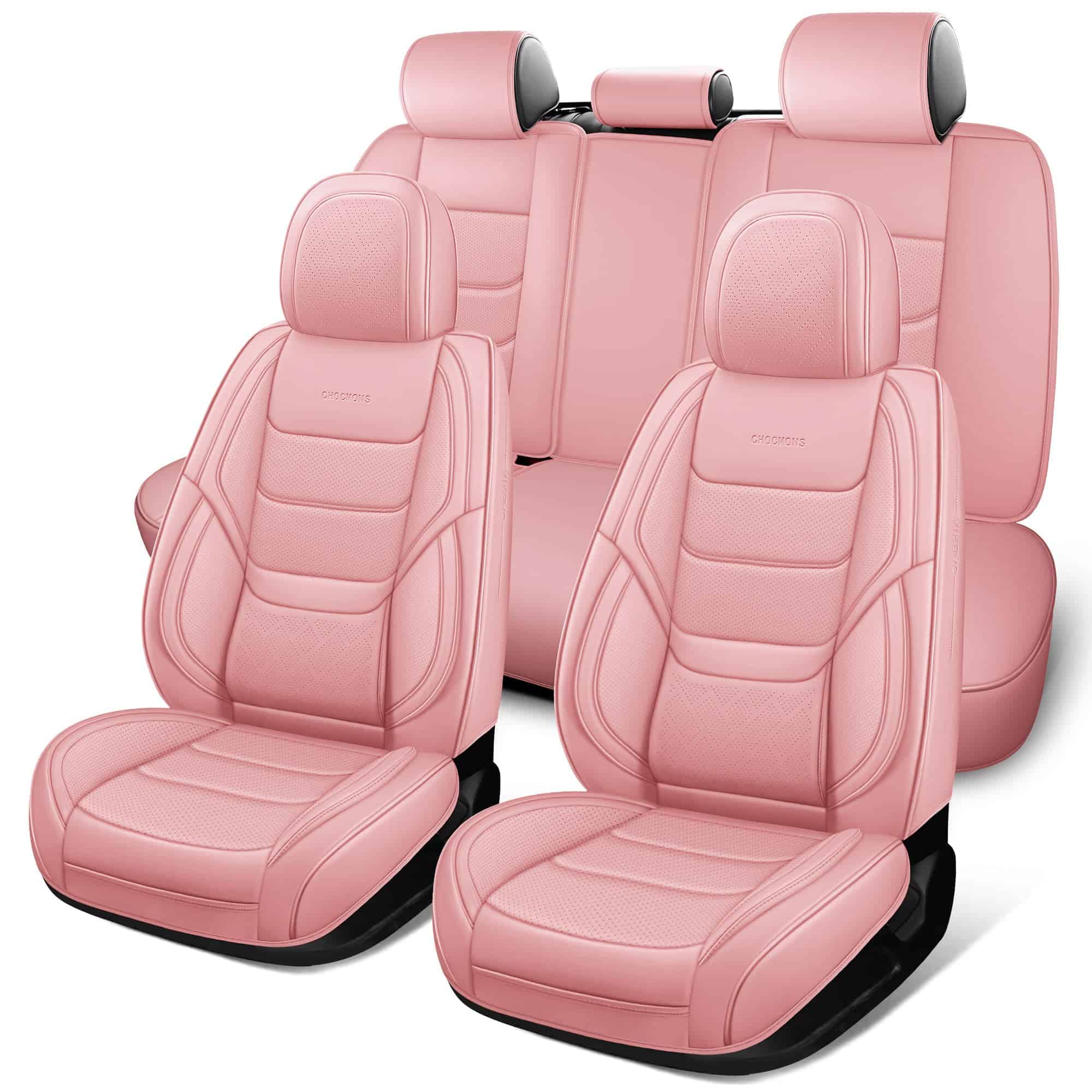 Fundas de asiento de automóvil de cuero impermeable