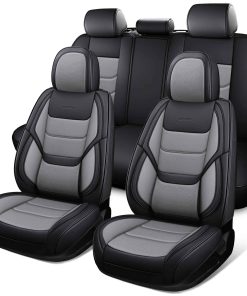 Cubiertas de asiento de coche de cuero impermeables de