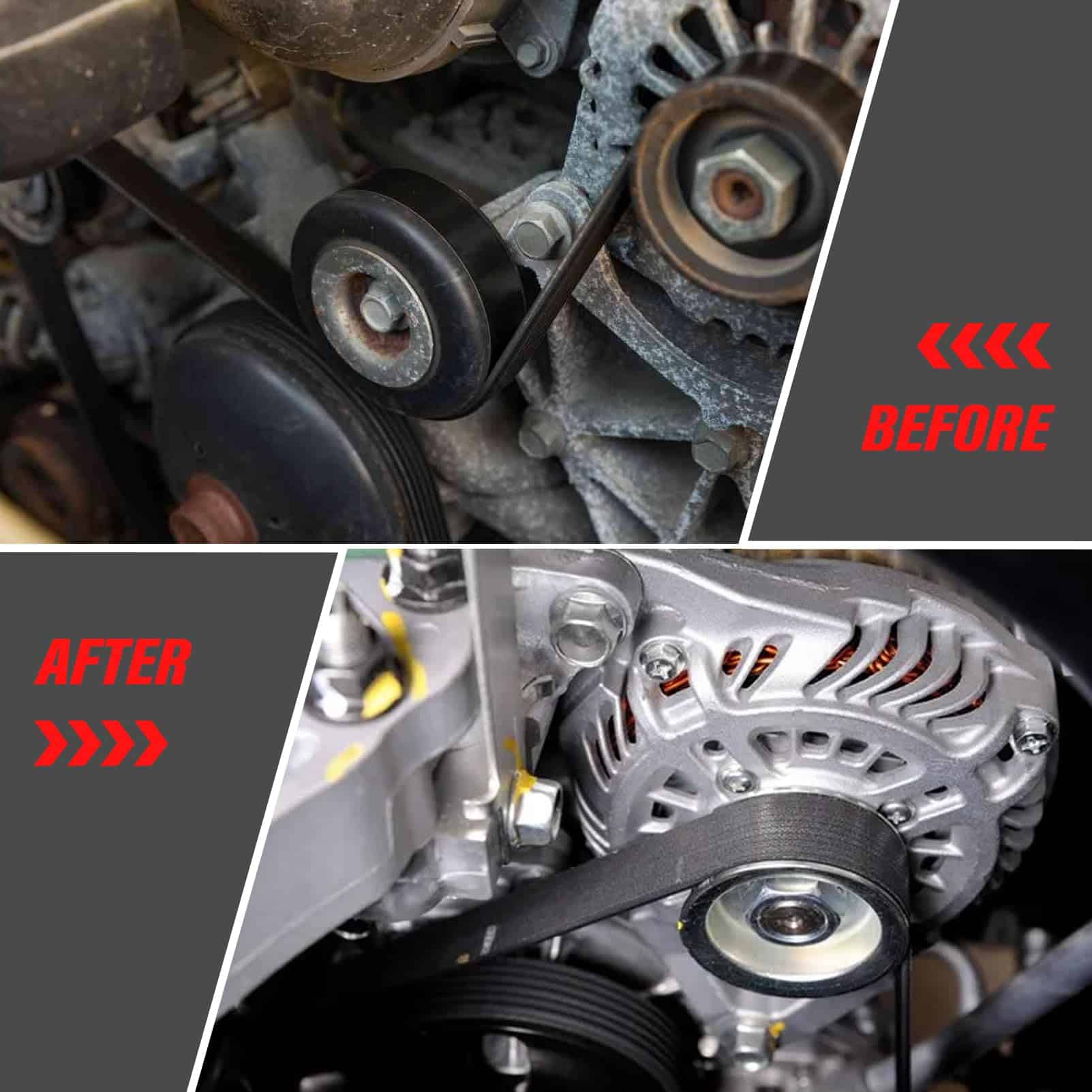 Kit de Tensor de Correa Serpentina 24430296 5PK1030 para - Imagen 5