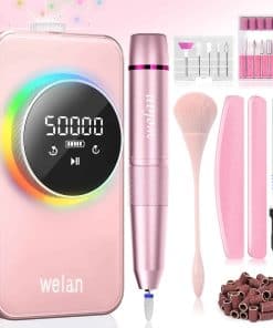Taladro eléctrico profesional para uñas Welan 50000RPM,