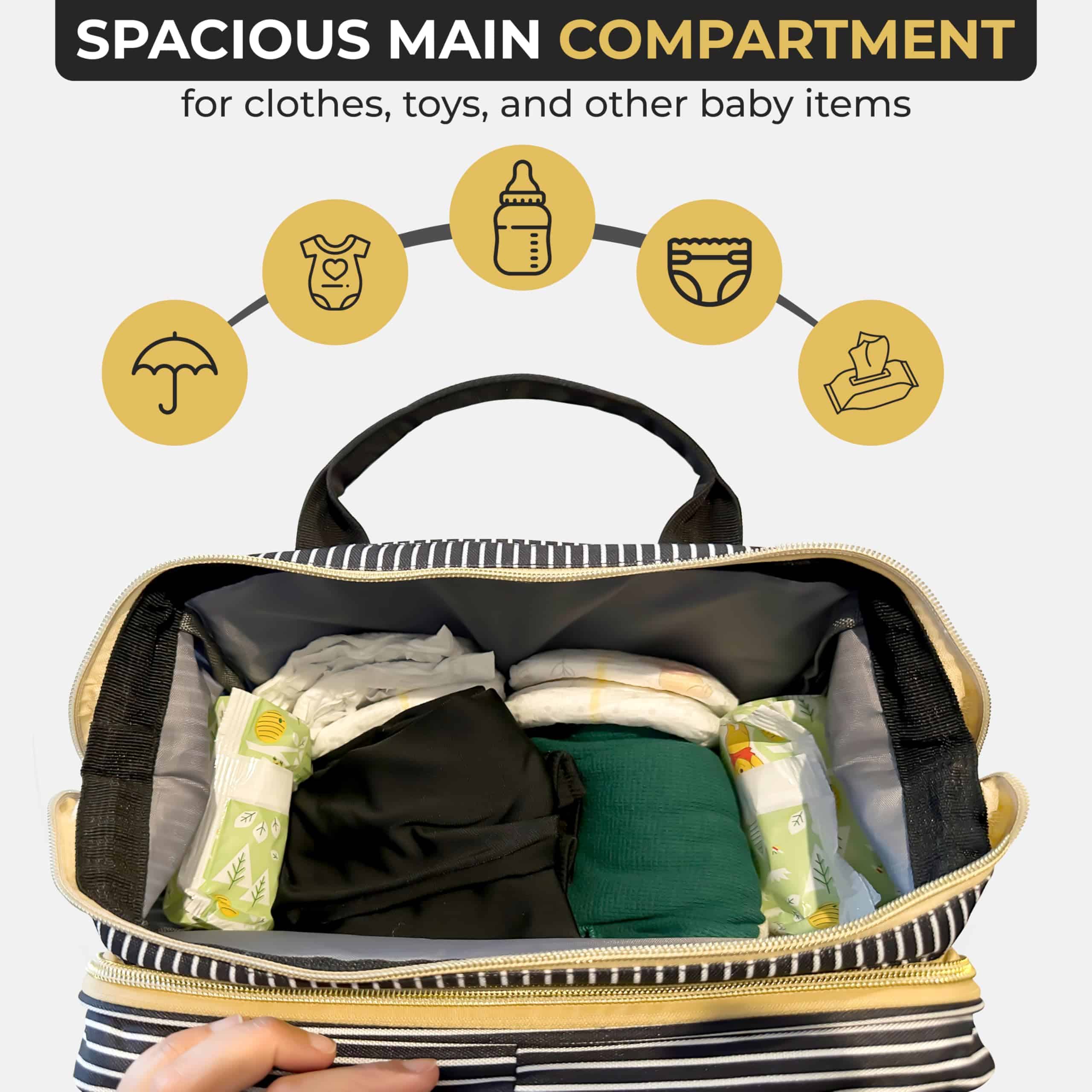 Mochila de Pañales para Bebé de LeBeau Designs - Mochila de - Imagen 7