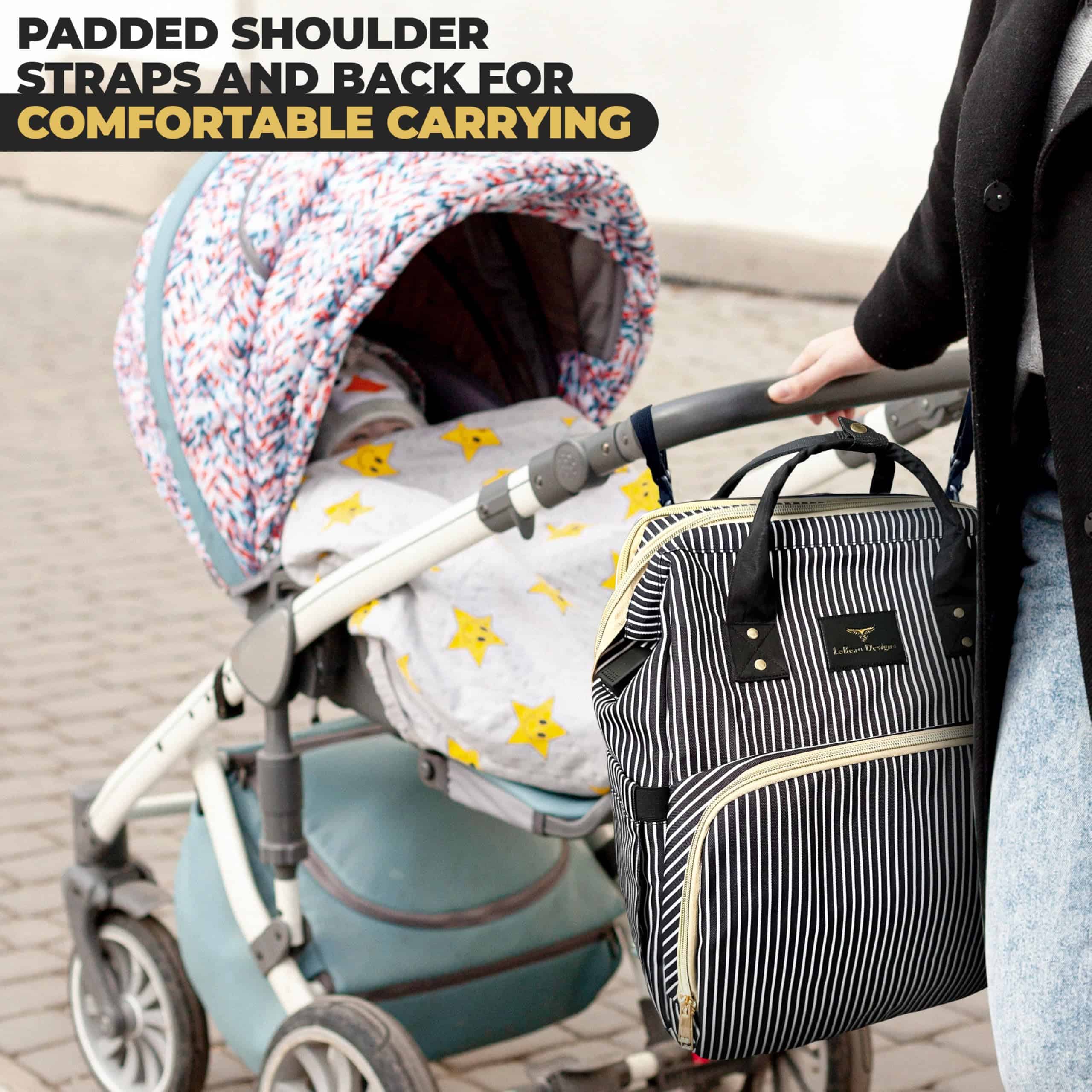 Mochila de Pañales para Bebé de LeBeau Designs - Mochila de - Imagen 4