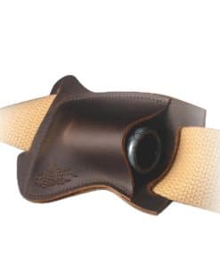 Funda de Cuero para Slide de Guitarra con Soporte para