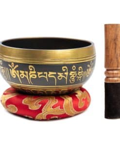 Set de Cuenco Tibetano de Latón - Grado de Sanación Maestro