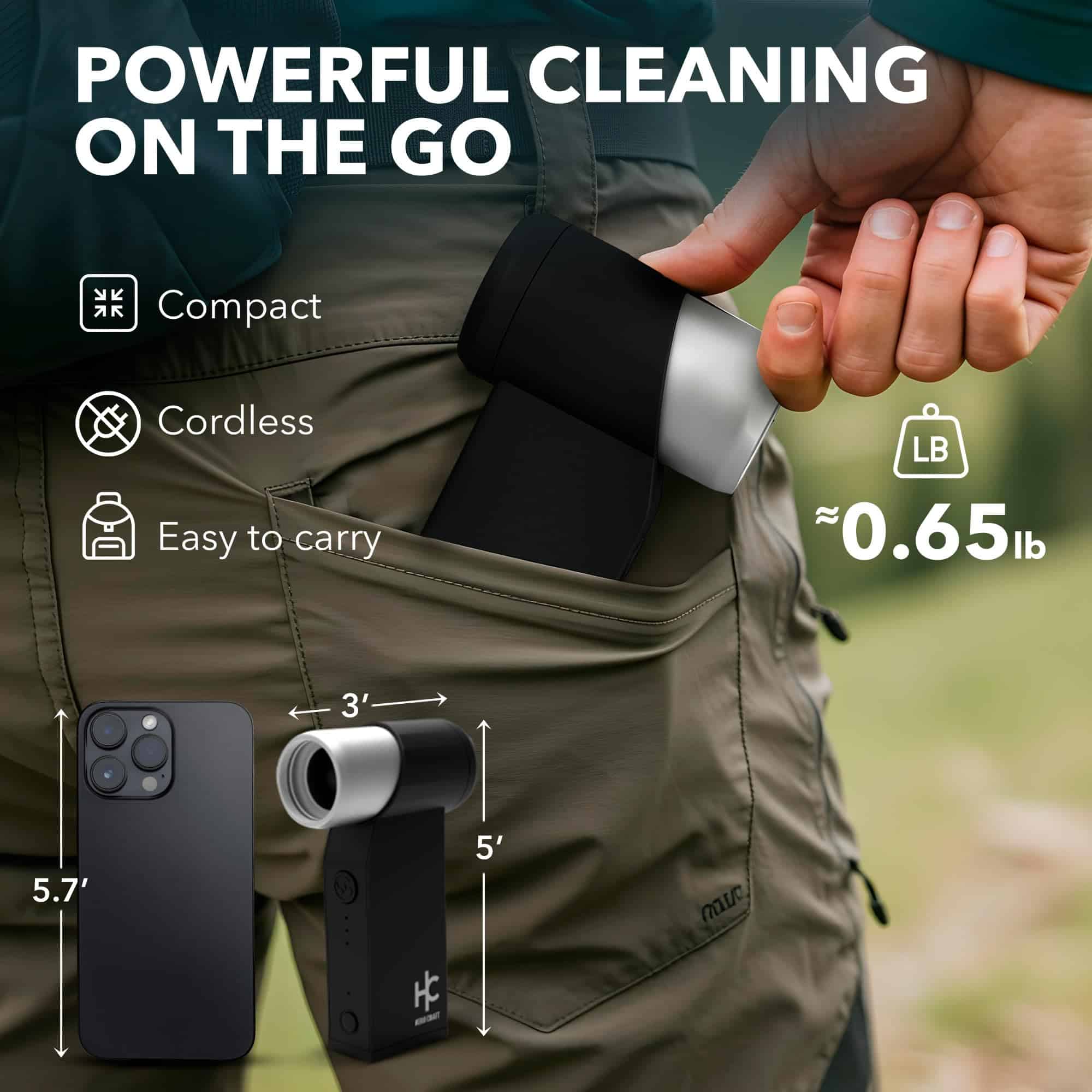 Soplador de Aire Turbo y Aspiradora, Soplador de Aire - Imagen 7