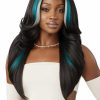 Peluca Frontal de Encaje Outre - Perfect Hair -NEGRO JET 1