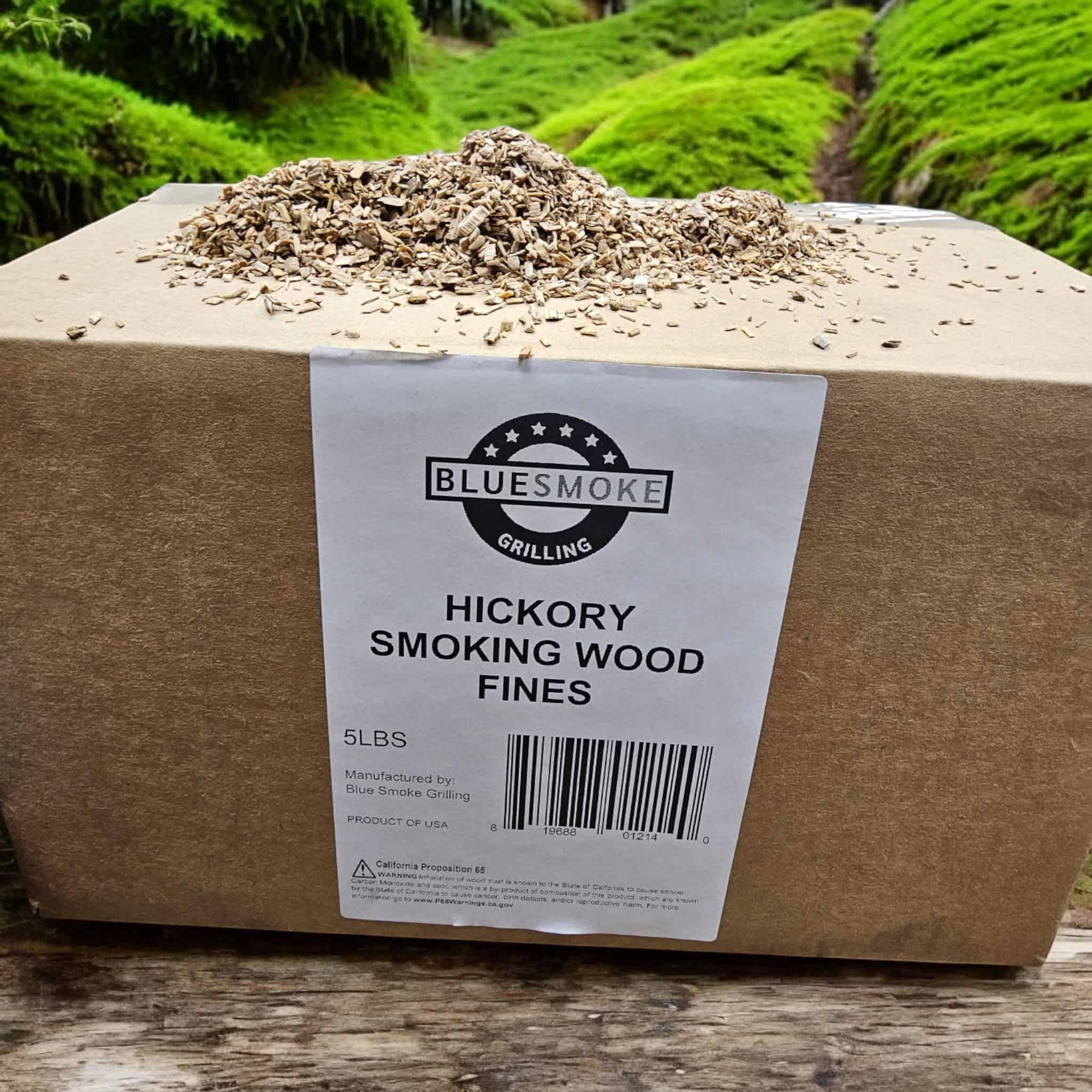 Virutas de Madera de Hickory para Ahumar - 5lbs