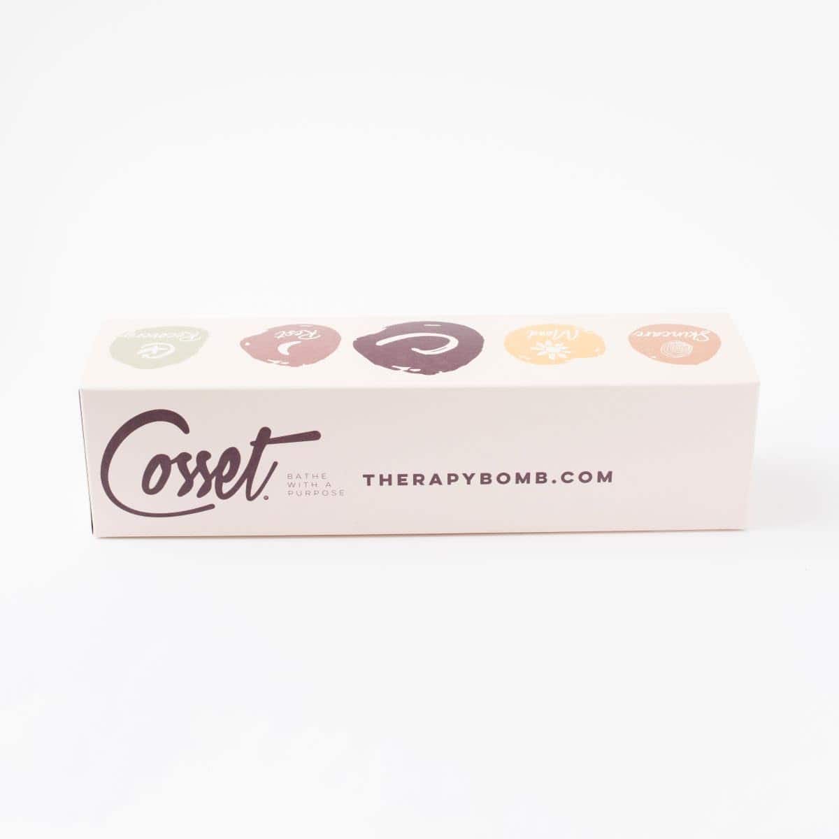 Cosset Bath Bomb - Set de Regalo Anxious AF de Bombas de - Imagen 5