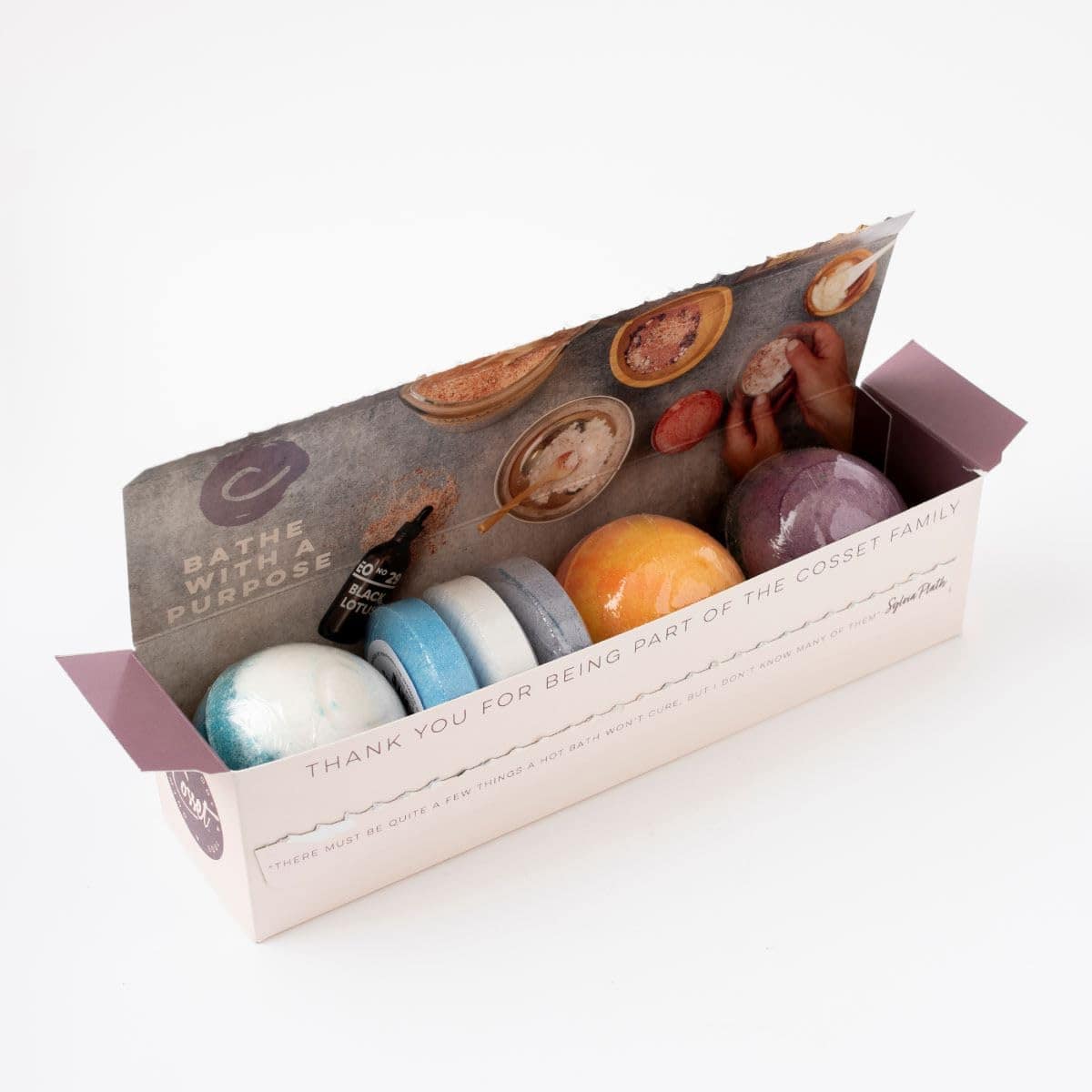 Cosset Bath Bomb - Set de Regalo Anxious AF de Bombas de