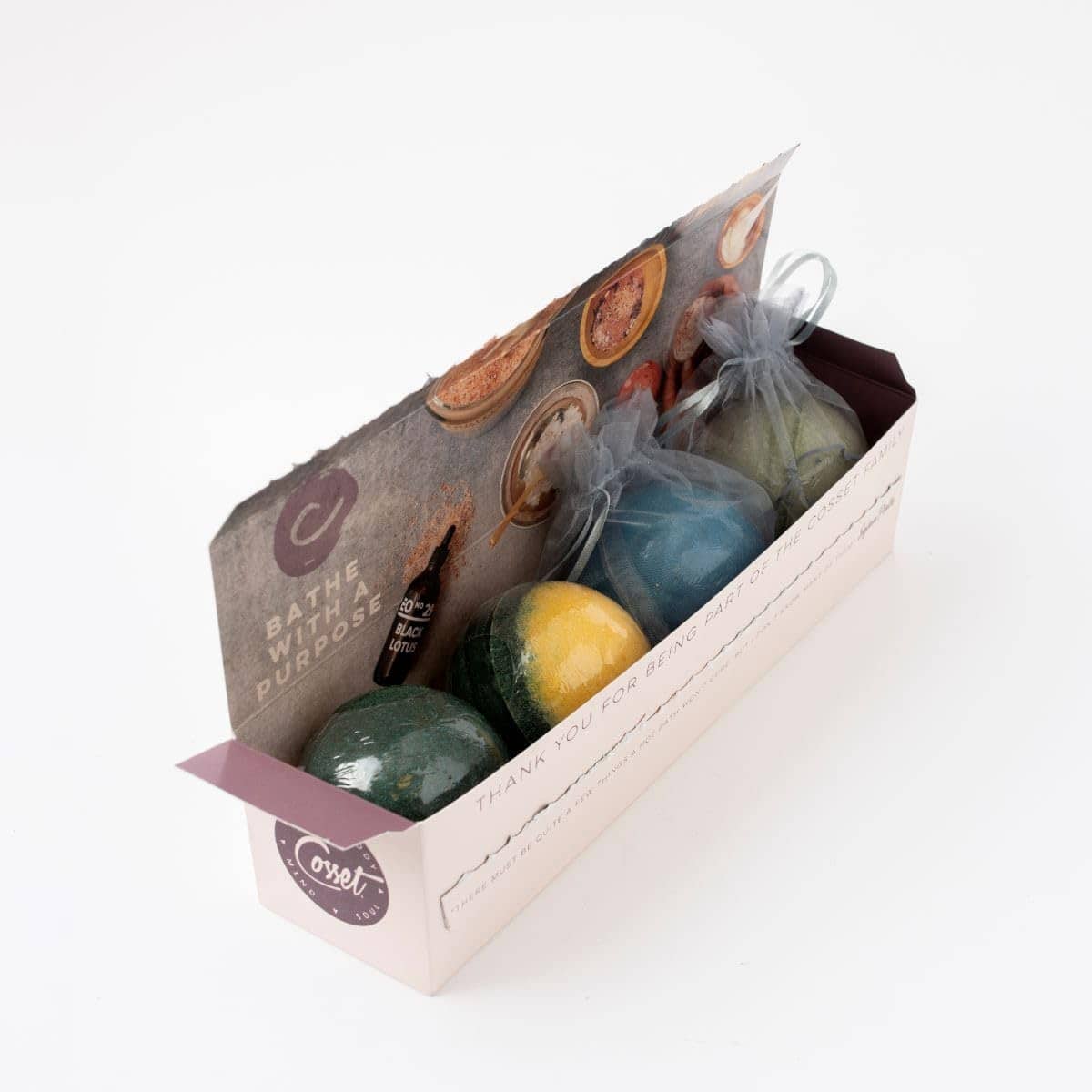 Cosset Bath Bomb - Caja de Regalo de Baño Bombas de Baño de