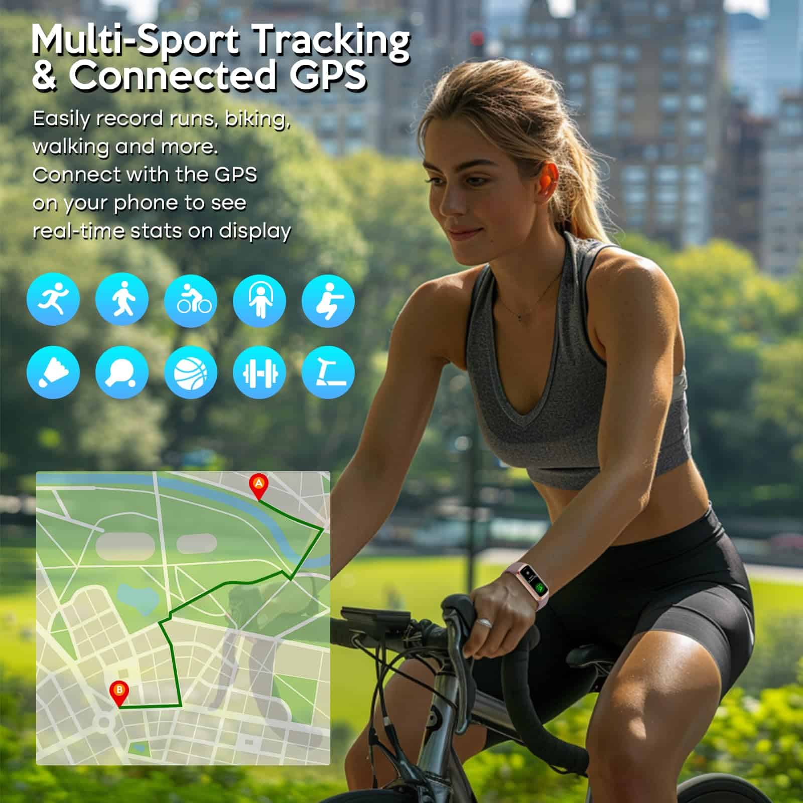 Reloj Inteligente Rastreador de Actividad -Fitness Activity - Imagen 7