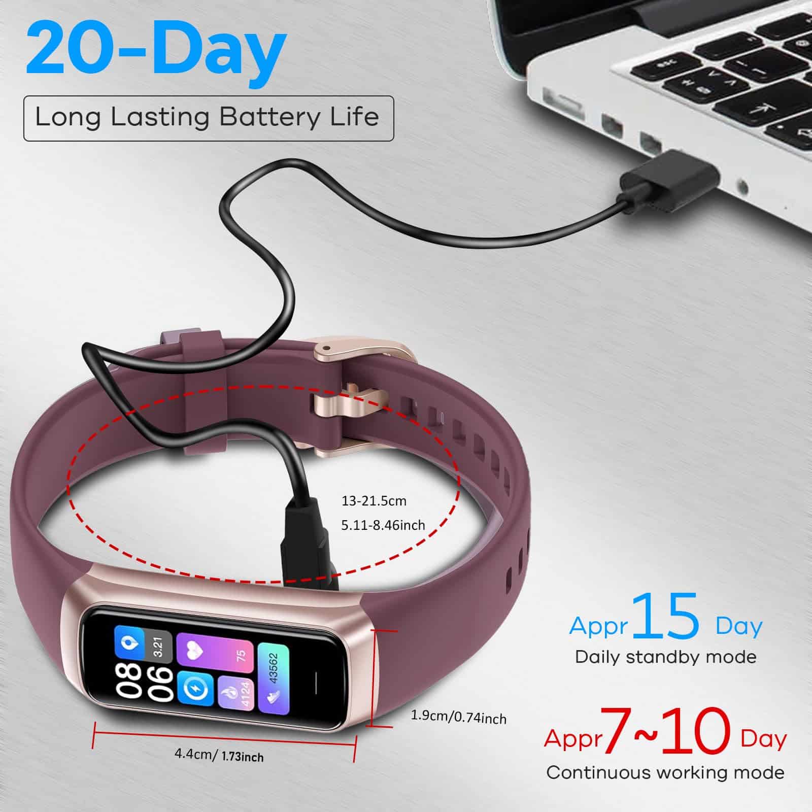 Reloj Inteligente Rastreador de Actividad -Fitness Activity - Imagen 9