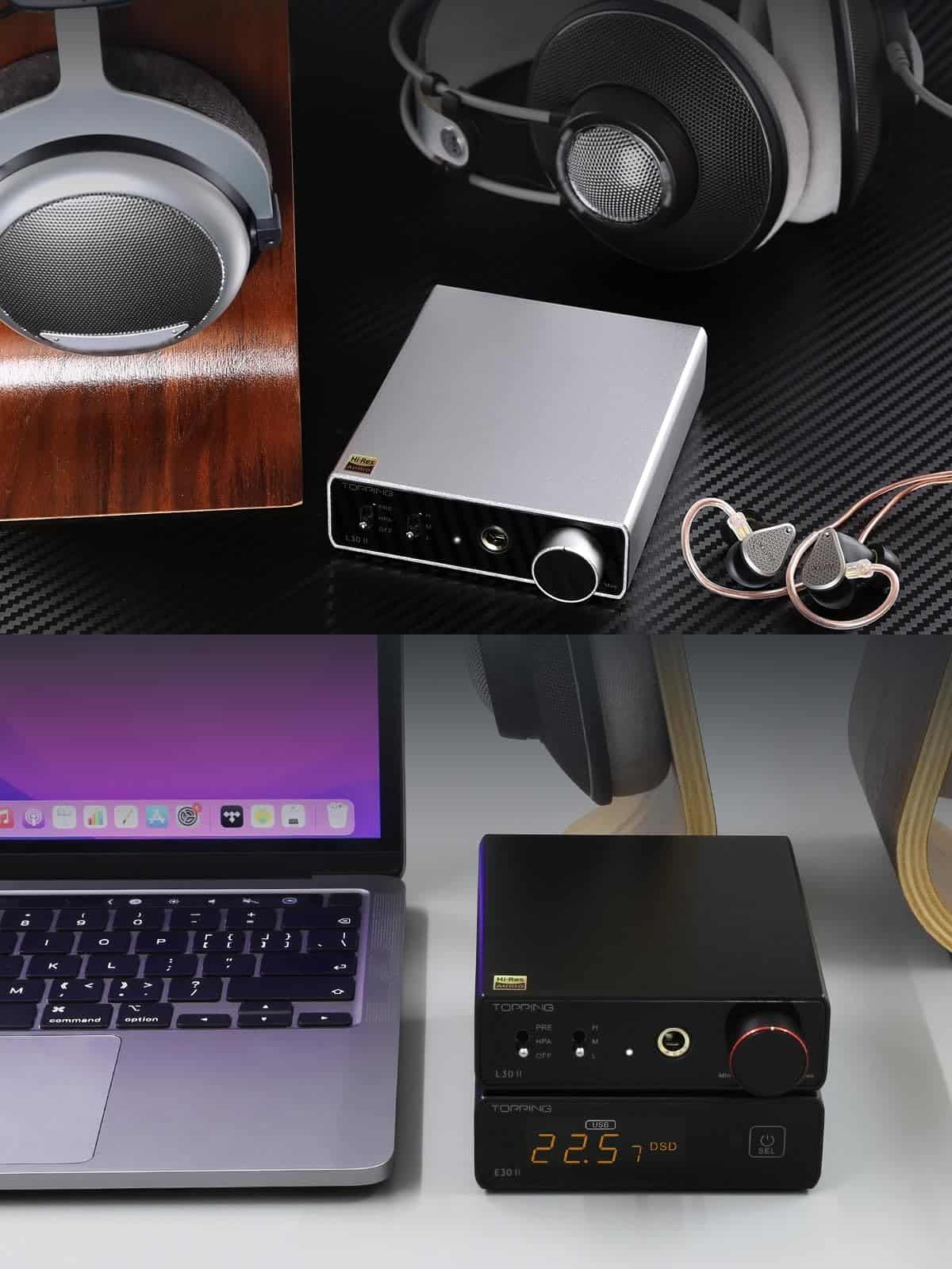 Amplificador de Auriculares TOPPING L30 II -Plata - Imagen 10