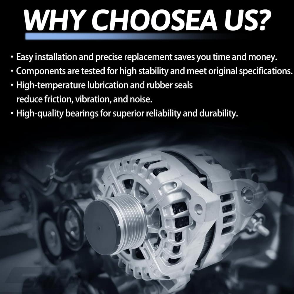 Alternador de Repuesto 23100-3TA1A Compatible con Nissan - Imagen 8