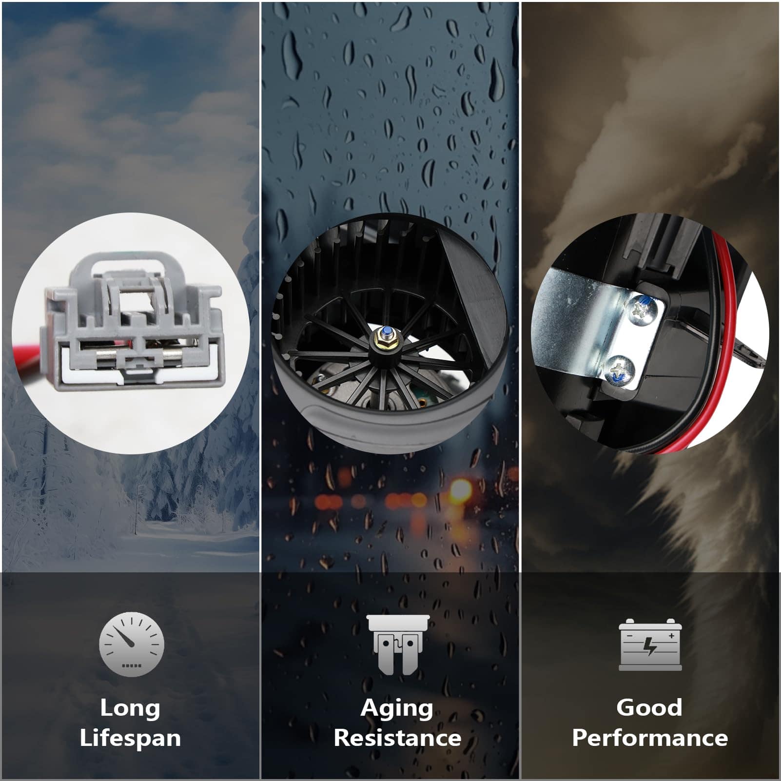 Motor del ventilador Anlseiod compatible con camiones de la - Imagen 5