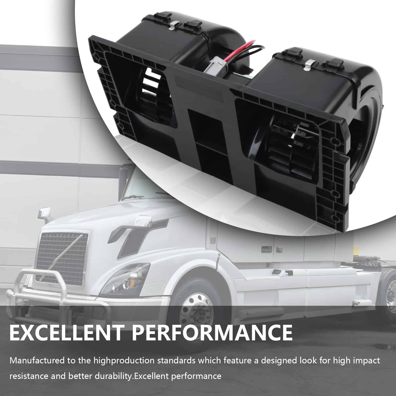 Motor del ventilador Anlseiod compatible con camiones de la - Imagen 4