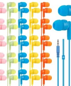CNSZSLZ 100 Pack Bulk Earbud Headphones Earphones for