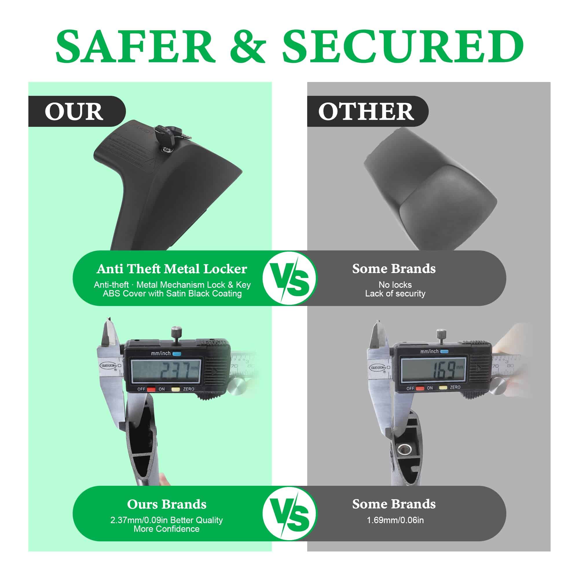 Barras Transversales para Rieles de Techo de Repuesto para - Imagen 3