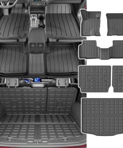 Tapete de Piso de Combustible powoq Compatible con Ford