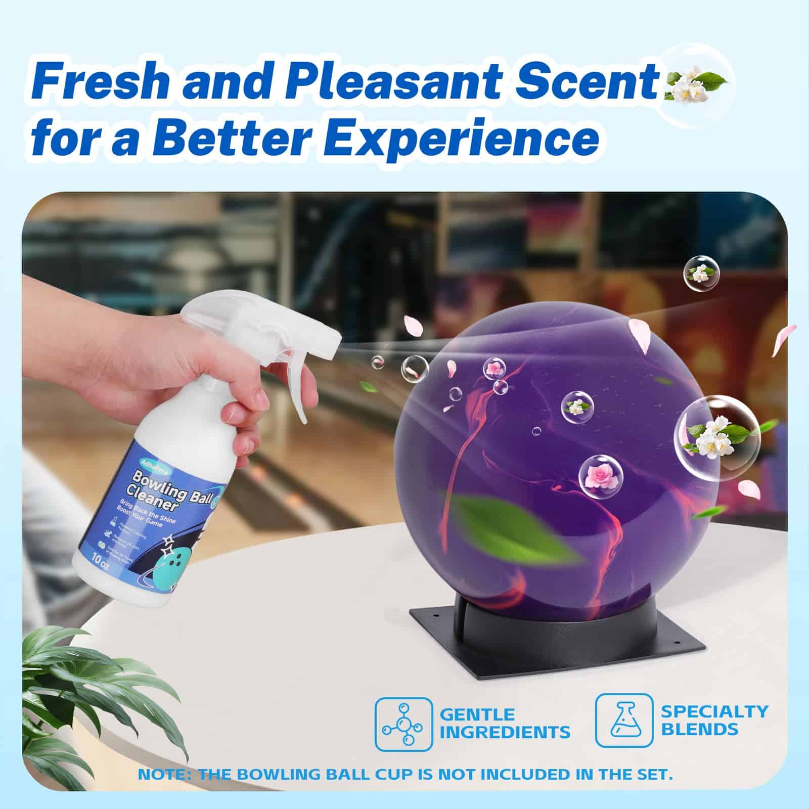 Limpiador de Bolas de Bolos Adhafera, Kit de 2� 10 oz con 3 - Imagen 5