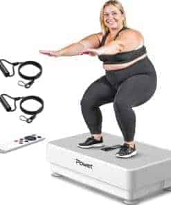 Máquina de Ejercicio de Placa de Vibración POWET para
